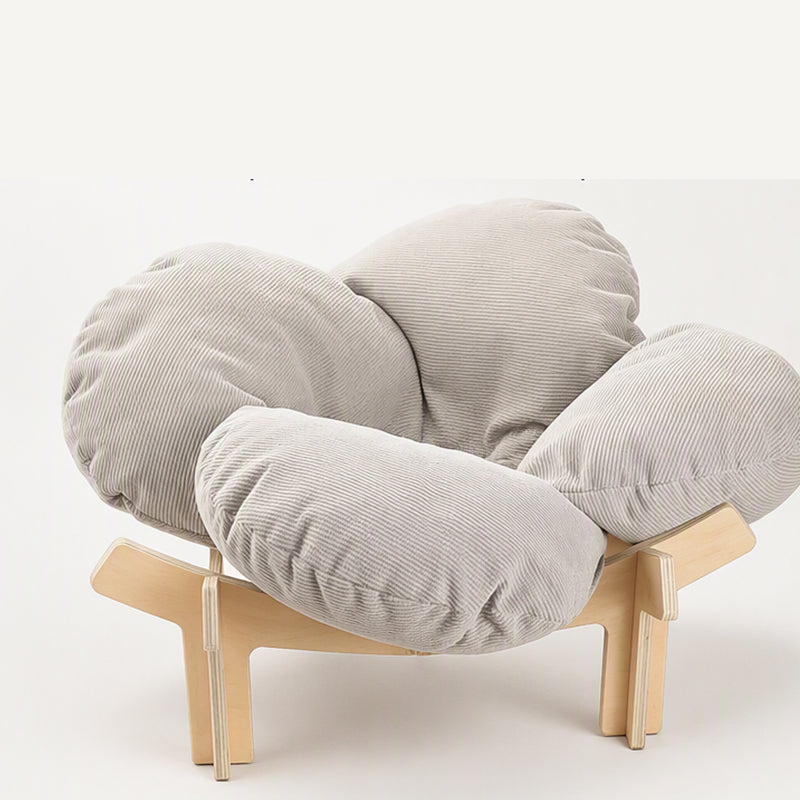 🎁 2026 Nya Ankomster 50% rabatt💥Trä Husdjurssäng med Blomdesign – Upphöjd Katt- & HundbBädd för Små Husdjur🛋️