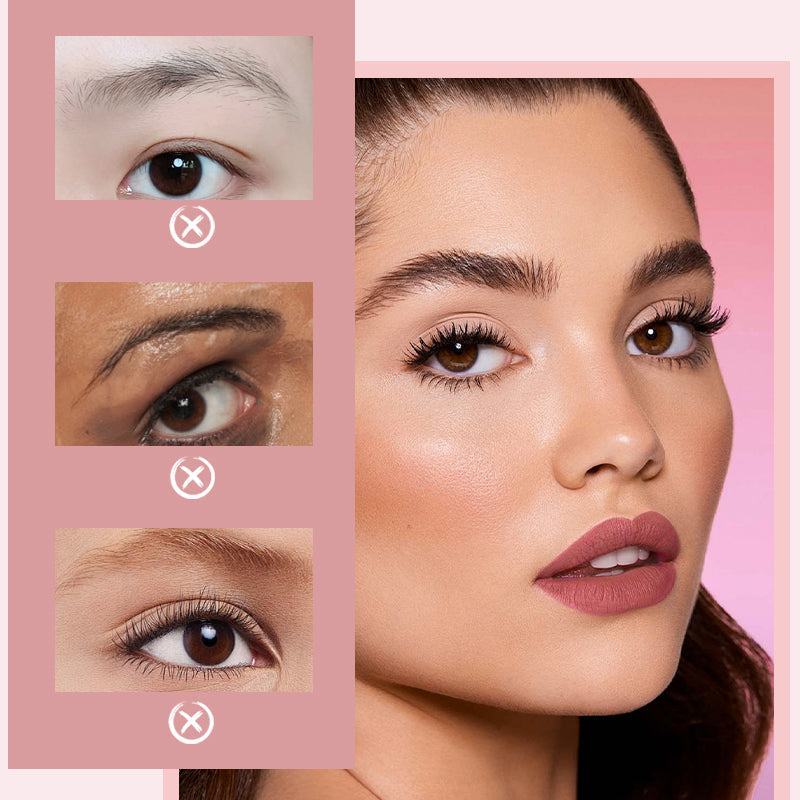 🎁 2026 Nya Ankomster 50% rabatt💥2-i-1 Långvarig Volymgivande och Böjd Mascara – dubbelborstdesign, vattentålig & klumpfri – perfekt för en professionell, mångdimensionell franslook 👁️✨