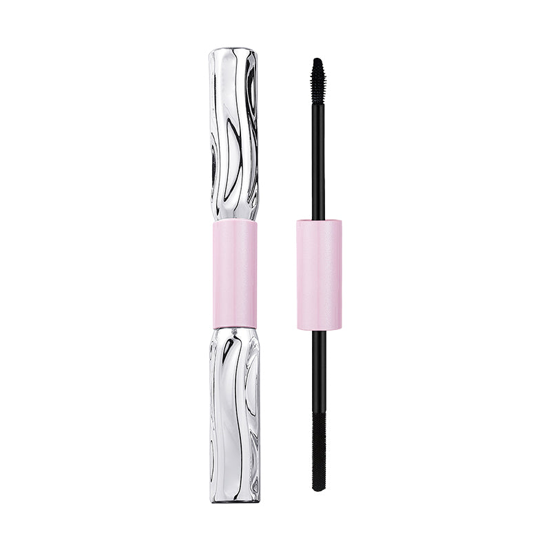 🎁 2026 Nya Ankomster 50% rabatt💥2-i-1 Långvarig Volymgivande och Böjd Mascara – dubbelborstdesign, vattentålig & klumpfri – perfekt för en professionell, mångdimensionell franslook 👁️✨