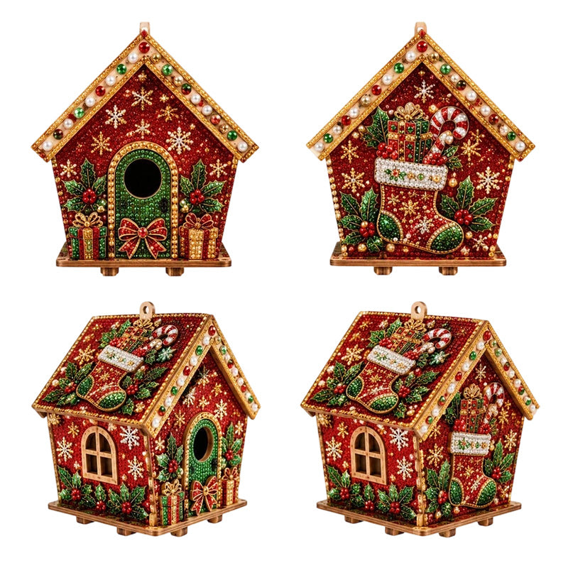 🎁 2026 Nya Ankomster 50% rabatt💥3D DIY Pärlkonst Jul Målningskit – glänsande pärlor, stressfri kreativitet & högkvalitativt – perfekt för julpyssel och heminredning ✨🎨