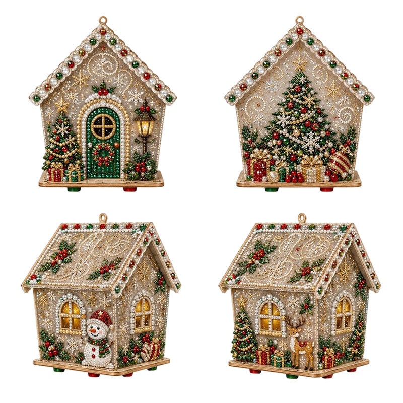🎁 2026 Nya Ankomster 50% rabatt💥3D DIY Pärlkonst Jul Målningskit – glänsande pärlor, stressfri kreativitet & högkvalitativt – perfekt för julpyssel och heminredning ✨🎨