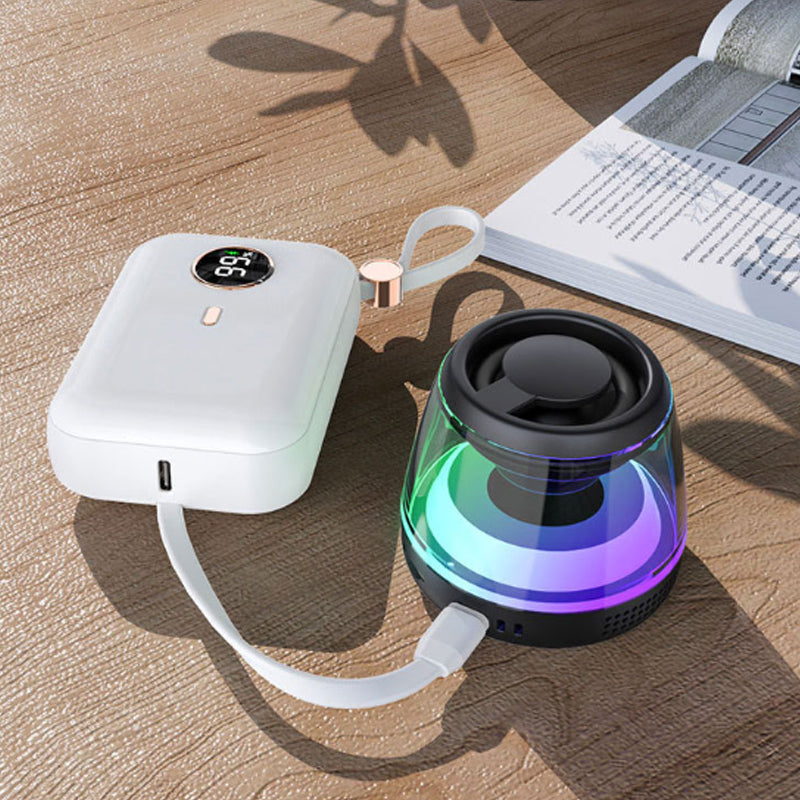 🎁 2026 Nya Ankomster 50% rabatt💥Magnetisk Mini Bluetooth-högtalare med RGB-ljus