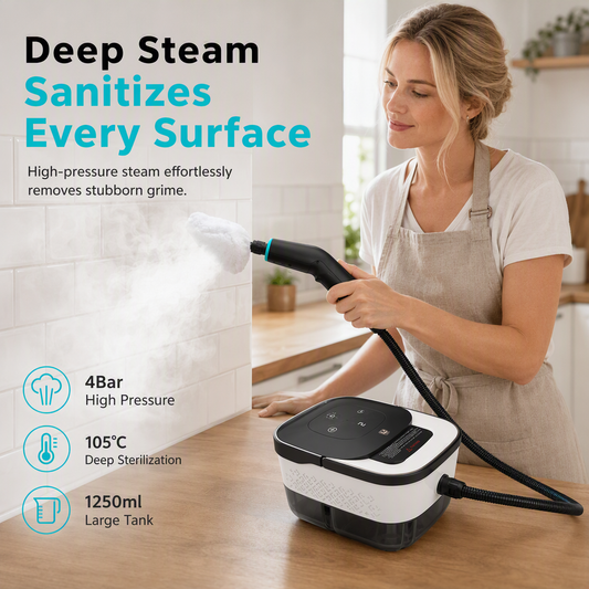 🎁2026 New Arrivals 67% OFF💥 Handheld Steam Cleaner – High Pressure Deep Cleaning Tool