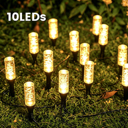 🔥Time-Limited Special💥 Solar Bubble Pathway Light – Auto On/Off, Decorative, Weatherproof 🌙☀️