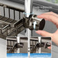 🔥Time-Limited Special💥 Faucet Sponge Holder Rack – space aluminum, rustproof, fast-drying, no tools. Organize sink & bathroom instantly! 🛡️✅