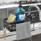 🔥Time-Limited Special💥 Faucet Sponge Holder Rack – space aluminum, rustproof, fast-drying, no tools. Organize sink & bathroom instantly! 🛡️✅