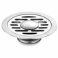 ⏳🔥LIMITED-TIME 50% OFF! ⏰Brushed Stainless Steel Round Floor Drain with Deodorizing Core – Fast Water Drainage Anti-Odour Floor Drain, Fits Bathroom, Shower & Washing Machine