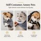 Funny Pet Nun Costume for Cats and Small Dogs Cosplay Outfit for Dress Up and Photo Props