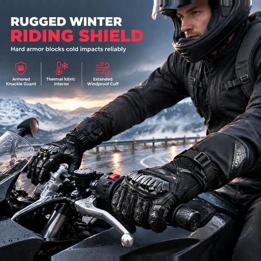 ⏳🔥LIMITED-TIME 50% OFF! ⏰Winter Motorcycle Riding Gloves with Waterproof Windproof Protection🧤