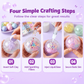 🔥Time-Limited Special💥50K+ SOLD! 🧪DIY Squeeze Ball Making Kit – mix colorful clay & sparkling fillers, leak-proof slow-rising fun. No-mess craft for kids! 🎨✅