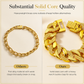 🔥Time-Limited Special💥Men's Vietnamese Sand-Gold Style Bracelet – Matte Sandblasted Finish & Watch Clasp💎