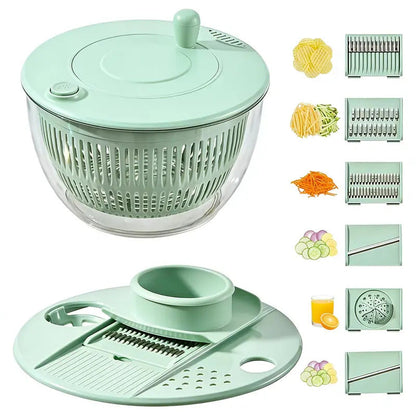 🔥Time-Limited Special💥alad Spinner with Multi-Function Lid – Wash, Spin & Serve With Less Fuss ✨
