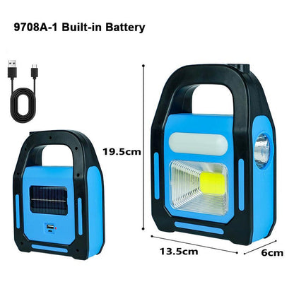 🔥Time-Limited Special💥Handheld COB Solar Working LED Lamp