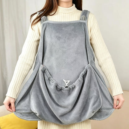 🔥Time-Limited Special💥 Pet Carrier Bag Apron – Hands-Free Comfort for Small Pets, Keep Your Companion Close & Cosy on Walks, Errands & Travel ✂️✨