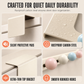 🔥Time-Limited Special💥Cream Over the Door Hook Organizer Rack Heightened and Reinforced Punch Free Heavy Duty Coat Hat and Bag Hanging Rack for Bedroom