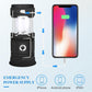 🔥Time-Limited Special💥LED Flame Camping Lantern – 3-in-1 Lantern & Flashlight, Flickering Flame Mode – Retractable, Portable – Solar & USB Rechargeable! 🔦💨