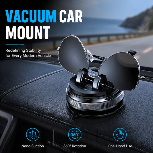 🔥Time-Limited Special💥Foldable Rotatable Car Phone Mount with Sticky Vacuum Suction Cup for Dashboard