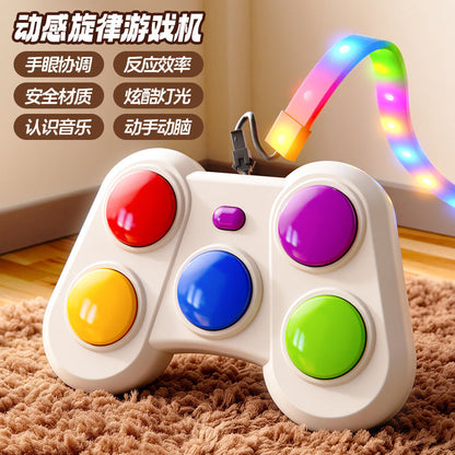 🔥Time-Limited Special💥Handheld Light-Up Memory Game for Kids – Musical Electronic Toy with Dual Game Modes