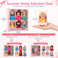 🔥Time-Limited Special💥Mini Princess Dolls 6-Pack, Pocket Size Doll Figures, Soft Rooted Hair, Gift Box