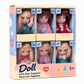 🔥Time-Limited Special💥Mini Princess Dolls 6-Pack, Pocket Size Doll Figures, Soft Rooted Hair, Gift Box