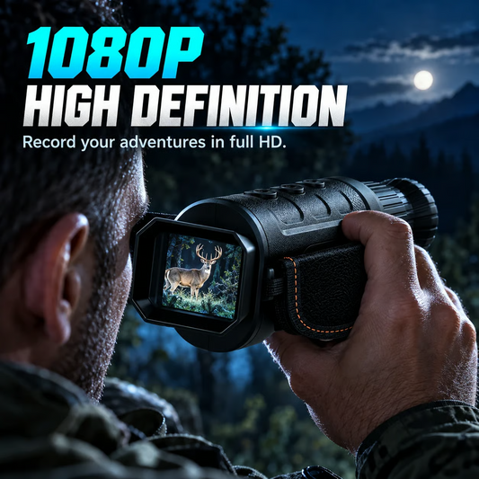 🔥Time-Limited Special💥1080P HD Night Vision Monocular – 16X Digital Zoom for Outdoor Adventures & Wildlife Viewing