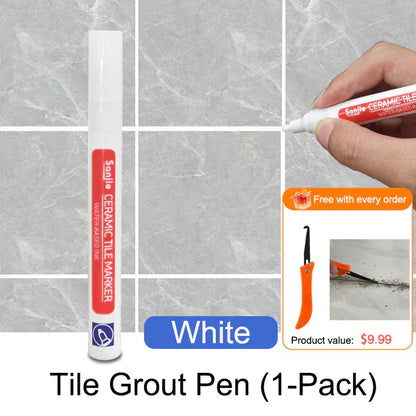 💥Kjøp 1 få 1 gratis🖌️Mugghindrende og vanntett fugestift for keramiske fliser! 🧱
